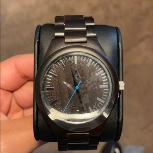 Treehut company light weight wooden watch.